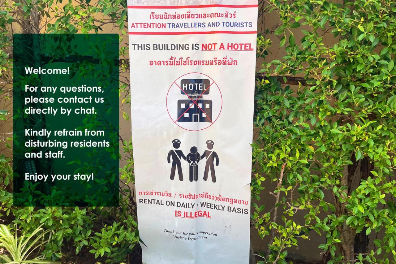 Nam Talay Condo Na Chom Thian Eksteriør bilde